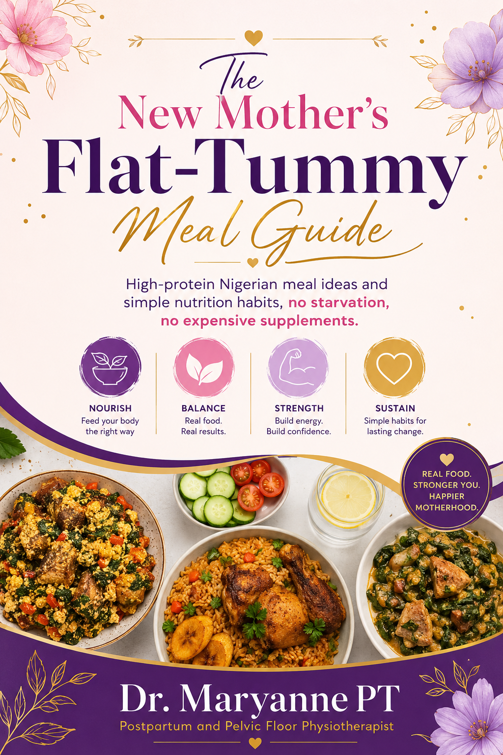 The New Mother's Flat-Tummy Meal Guide book cover